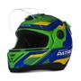 Imagem de Capacete Para Moto Masculino Fechado Patriota Pro Tork G8 Evo Brasil Integral Com Narigueira