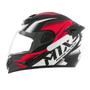 Imagem de Capacete para moto mixs mx2 storm fosco vermelho