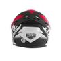 Imagem de Capacete para moto mixs mx2 storm fosco vermelho