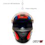 Imagem de Capacete Para Motociclista Com Várias Cores Modelo GTX Fox - FW3