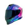 Imagem de Capacete Para Motociclista Mormaii M1 Starry Roxo Pink