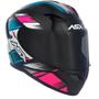 Imagem de Capacete Para Motociclista Novo ASX City Start Feminino Masculino Esportivo + Viseira Fumê