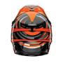 Imagem de Capacete para Motocross Thor Verge Vort - Laranja/Cinza