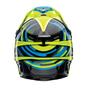 Imagem de Capacete para Motocross Thor Verge Vort - Verde/Azul