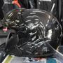 Imagem de Capacete Peels F21 Predador Preto Custom Com Queixeira