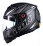 Imagem de Capacete Peels Icon 23 Fast Preto Fosco Branco Tamanho 60