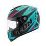 Imagem de Capacete Peels Icon 23 Fast Verde Agua / Rosa (60)