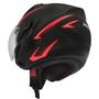 Imagem de Capacete Peels Mirage Storm Preto e Vermelho Tamanho:61