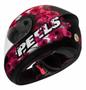 Imagem de Capacete peels spike blossom preto fosco magenta