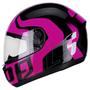 Imagem de Capacete Peels SPIKE New Ghost Preto e Rosa