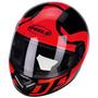 Imagem de Capacete Peels SPIKE New Ghost Preto e Vermelho