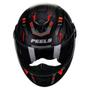 Imagem de Capacete Peels U-Rb2 Dynamic Preto Fosco com Vermelho Tam 64