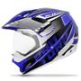 Imagem de Capacete Pro Tork Cross TH1 Vision Adventure Azul e Branco