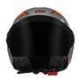 Imagem de Capacete Pro Tork New Liberty 3 Three American Wolf Fosco Viseira Fumê Aberto Moto