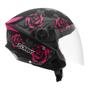 Imagem de Capacete pro tork new liberty three flowers fosco