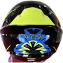 Imagem de Capacete pro tork tribal azul/preto personalizado new liberty aberto moto