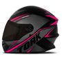 Imagem de Capacete Protork R8  Fume Rosa 58