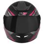 Imagem de Capacete R8 com viseira fume Fechado Pro Tork Masculino Feminino