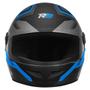 Imagem de Capacete R8 Pro Speed Fosco Tam. 58 Preto/Azul Forro Antialérgico Casco ABS Fecho Micrométrico CAP-885PTAZF Pro Tork