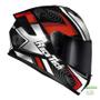 Imagem de Capacete race tech hit draw pto/prata/vm t-58