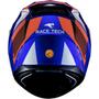 Imagem de Capacete Race Tech Sector Exilio Fosco Azul E Laranja Taman