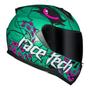 Imagem de Capacete Race Tech Sector Kraken Verde/Rosa 58/M