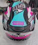 Imagem de Capacete  race tech sector voltkon white pink branco rosa