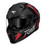 Imagem de Capacete Race Tech Volt Abstrak Matte Black Red