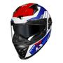 Imagem de Capacete Race Tech Volt Track Branco e Azul