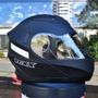 Imagem de Capacete Robocop Articulado Texx Gladiator V3 Preto Fosco