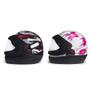 Imagem de Capacete San Marino Automático Moto Masculino Preto Feminino Branco