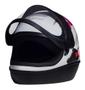 Imagem de Capacete San Marino Femme Moto Integral Fechado Motoboy Flor