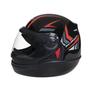 Imagem de Capacete San Marino Speed One Original Preto/Vermelho TAM 60