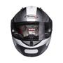 Imagem de Capacete Shiro Speed Integral Racing Tricomposto SH-336 Raiser Cinza