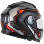 Imagem de Capacete Shoei NeoTec 2 Respect TC-5 Articulado Cinza e Vermelho Fosco