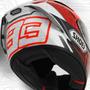 Imagem de Capacete Shoei X-Spirit Marquez 6 TC-1 Azul e Vermelho