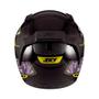 Imagem de Capacete Sky Two Cyber Snake Preto Brilho Transf Amarelo 56