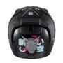 Imagem de Capacete Sky Two Samurai Preto Fosco Transf Rosa 60