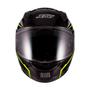 Imagem de Capacete Sky Two Soldier Preto Brilho Transf Amarelo 56