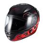 Imagem de Capacete Sky Two Sorah Preto Fosco Transf Vermelho 56