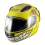 Imagem de Capacete Sky Two Zombie Verde Brilho Transf Verde 60