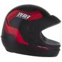 Imagem de Capacete Sport Fechado Moto 788 Preto E Vermelho Pro Tork