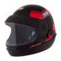 Imagem de Capacete Sport Moto 788 Preto e Vermelho Tamanho 58 Pro Tork - CAP-495VM