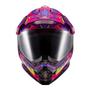 Imagem de Capacete Texx Cross Carcara  Grow Rosa 60 F016