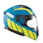 Imagem de Capacete Texx Escam Kratos Cyber Azu Verd Fosc 60 F016