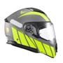 Imagem de Capacete Texx Escam Kratos Cyber Cinz Verd Fosc 58 F016