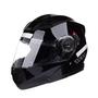 Imagem de Capacete Texx Escamot Gladiator V3 Preto Brilho Robocop