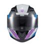 Imagem de Capacete Texx Escamot Gladiator V3 Reisen Azul Rosa Branc 58 F016