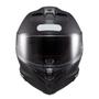 Imagem de Capacete Texx Fecha Kaiman Solid Pret Fosc 56 F016