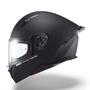 Imagem de Capacete Texx Fecha Raptor Solid 62 Preto Fosco